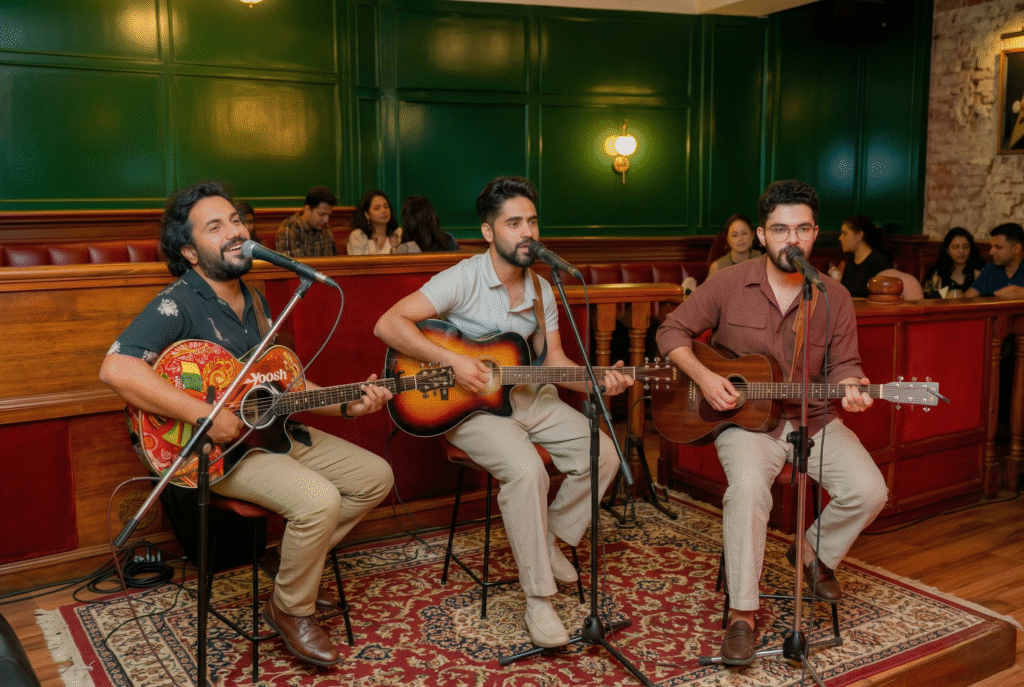 Best Restaurants in CP for live music